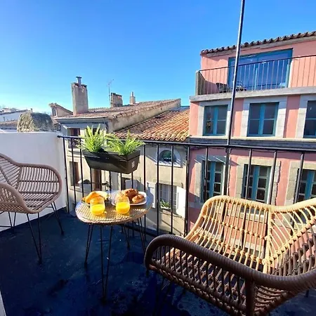 Centr'halles #3 Terrasse Vue Cathedrale, Clim! Appartement Carcassonne